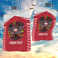 Custom Austria Football Garden Flag Come On Das Team
