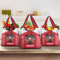 Custom Austria Football Grocery Bag Come On Das Team