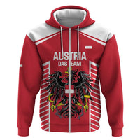 Custom Austria Football Hoodie Come On Das Team