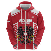 Custom Austria Football Hoodie Come On Das Team