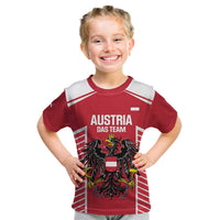 Custom Austria Football Kid T Shirt Come On Das Team
