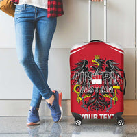 Custom Austria Football Luggage Cover Come On Das Team
