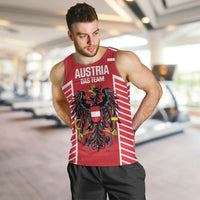 Custom Austria Football Men Tank Top Come On Das Team