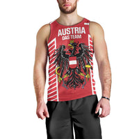Custom Austria Football Men Tank Top Come On Das Team