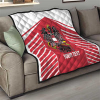 Custom Austria Football Quilt Come On Das Team