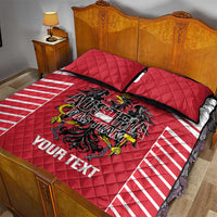 Custom Austria Football Quilt Bed Set Come On Das Team
