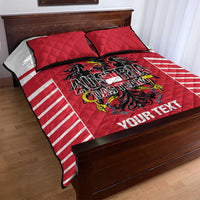 Custom Austria Football Quilt Bed Set Come On Das Team