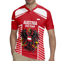 Custom Austria Football Rugby Jersey Come On Das Team