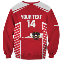 Custom Austria Football Sweatshirt Come On Das Team