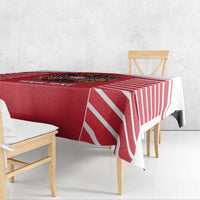 Custom Austria Football Tablecloth Come On Das Team