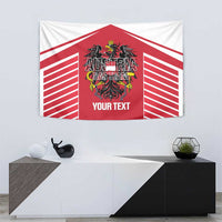 Custom Austria Football Tapestry Come On Das Team