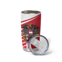 Custom Austria Football Tumbler Cup Come On Das Team