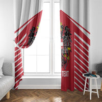 Custom Austria Football Window Curtain Come On Das Team