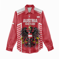 Custom Austria Football Women Casual Shirt Come On Das Team