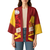 Baseball Venezuela 2026 Custom Kimono 1st Champions Proud Red Version