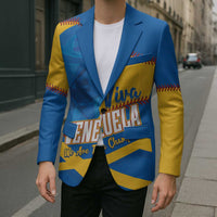 Baseball Venezuela 2026 Custom Blazer 1st Champions Proud Blue Version