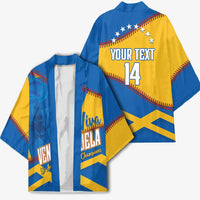 Baseball Venezuela 2026 Custom Kimono 1st Champions Proud Blue Version