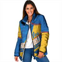 Baseball Venezuela 2026 Custom Padded Jacket 1st Champions Proud Blue Version