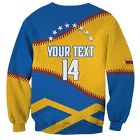 Baseball Venezuela 2026 Custom Sweatshirt 1st Champions Proud Blue Version