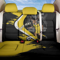 Custom Antigua and Barbuda Football Back Car Seat Cover Go Benna Boys Sporty Deer Mascot
