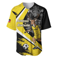 Custom Antigua and Barbuda Football Baseball Jersey Go Benna Boys Sporty Deer Mascot