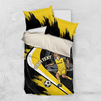 Custom Antigua and Barbuda Football Bedding Set Go Benna Boys Sporty Deer Mascot
