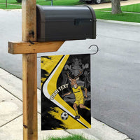 Custom Antigua and Barbuda Football Garden Flag Go Benna Boys Sporty Deer Mascot