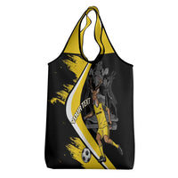 Custom Antigua and Barbuda Football Grocery Bag Go Benna Boys Sporty Deer Mascot