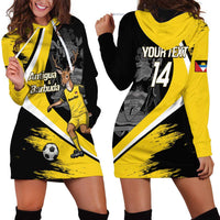 Custom Antigua and Barbuda Football Hoodie Dress Go Benna Boys Sporty Deer Mascot