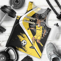 Custom Antigua and Barbuda Football Men Tank Top Go Benna Boys Sporty Deer Mascot