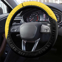 Antigua and Barbuda Football Steering Wheel Cover Go Benna Boys Sporty Deer Mascot