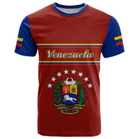 Personalised Venezuela T Shirt Coat Of Arms Style 2023 - Wonder Print Shop