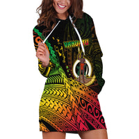 Polynesian Pride Vanuatu Hoodie Dress Proud To Be A Ni-Van - Wonder Print Shop