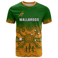 Personalised Australia Rugby T Shirt Go Wallaroos Pacific Indigenous Version 2023 - Wonder Print Shop