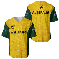 Australia Rugby Baseball Jersey Go Wallaroos Pacific Simple Version 2023 - Wonder Print Shop
