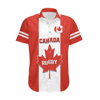 Canada Rugby Hawaiian Shirt Go Canucks Maple Leaf Pacific 2023 - Wonder Print Shop