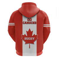 Canada Rugby Hoodie Go Canucks Maple Leaf Pacific 2023 - Wonder Print Shop