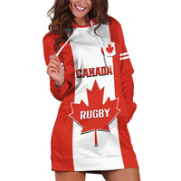 Canada Rugby Hoodie Dress Go Canucks Maple Leaf Pacific 2023 - Wonder Print Shop