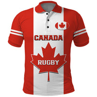 Canada Rugby Polo Shirt Go Canucks Maple Leaf Pacific 2023 - Wonder Print Shop
