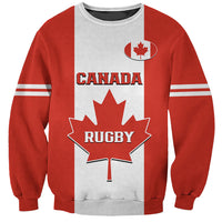 Canada Rugby Sweatshirt Go Canucks Maple Leaf Pacific 2023 - Wonder Print Shop