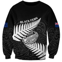 Aotearoa Rugby Sweatshirt Go Black Fern Pacific NZ Maori 2023 - Wonder Print Shop