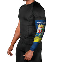 Personalized Curacao Flag Day Arm Sleeves Felis Dia di Himno i Bandera