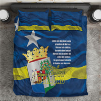 Curacao Flag Day Bedding Set Felis Dia di Himno i Bandera