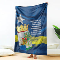 Curacao Flag Day Blanket Felis Dia di Himno i Bandera