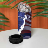 Personalized Hawaii Statehood Day 4 in 1 Can Cooler Tumbler 66th Anniversary - Wonder Print Shop