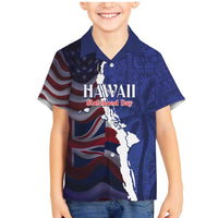 Personalized Hawaii Statehood Day Family Matching Mermaid Dress and Hawaiian Shirt 66th Anniversary - Wonder Print Shop
