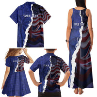 Personalized Hawaii Statehood Day Family Matching Tank Maxi Dress and Hawaiian Shirt 66th Anniversary - Wonder Print Shop