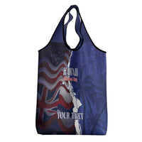 Personalized Hawaii Statehood Day Grocery Bag 66th Anniversary - Wonder Print Shop