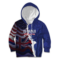 Personalized Hawaii Statehood Day Kid Hoodie 66th Anniversary - Wonder Print Shop