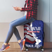 Personalized Hawaii Statehood Day Luggage Cover 66th Anniversary - Wonder Print Shop